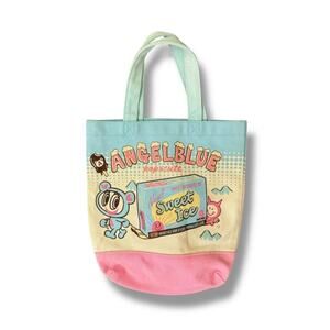 Angel Blue Kid Core Tote Bag